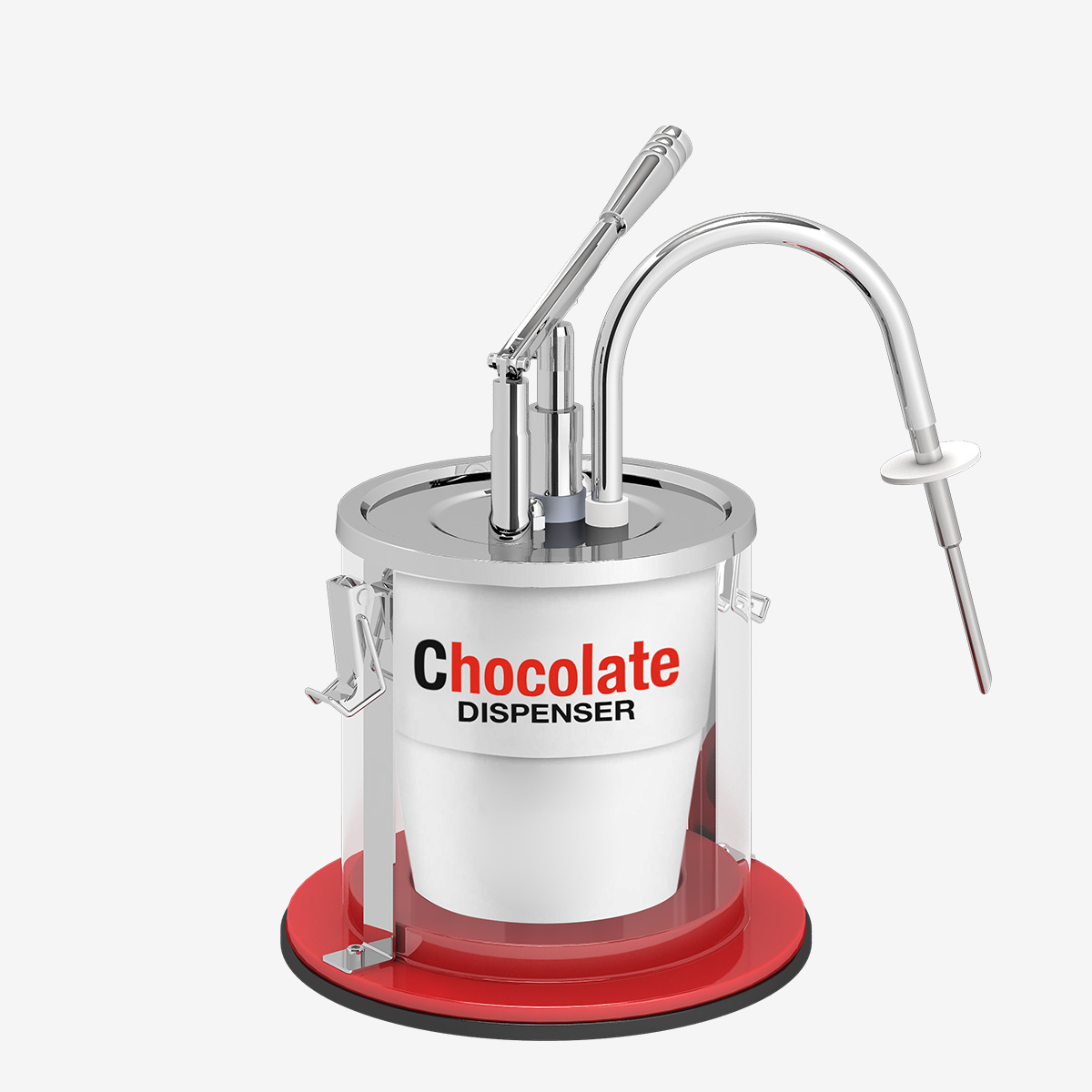 Дозатор для шоколада с рычагом для ведер на 3 литра