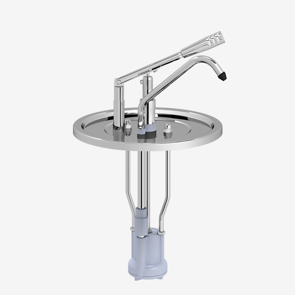 Дозатор с рычагом для ведер на 9-10 литров (Ø265мм)